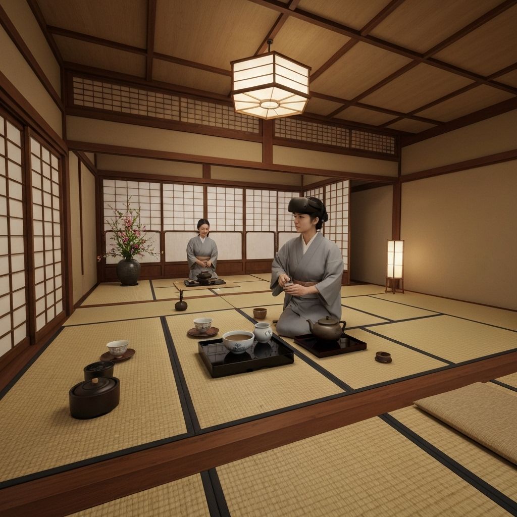 Japanese Tea Ceremony VR Experience